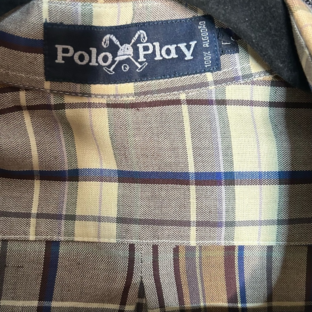 Polo Play Plaid Shirt